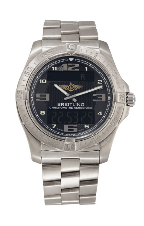 breitling chronograph aerospace 79362|breitling aerospace avantage reviews.